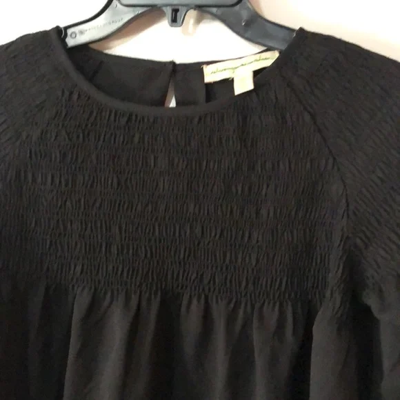 Staring at Stars Black Long Sleeve Crop Top - Picture 2 of 5